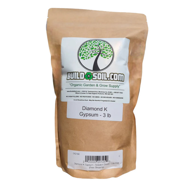 Build A Soil Diamond K Gypsum - 3LB