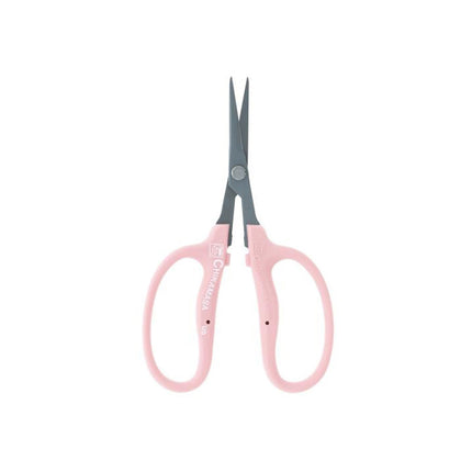 Chikamasa B500SLFP Scissors, Slanted Blade, Fluorine/SS/EL/P (PINK)