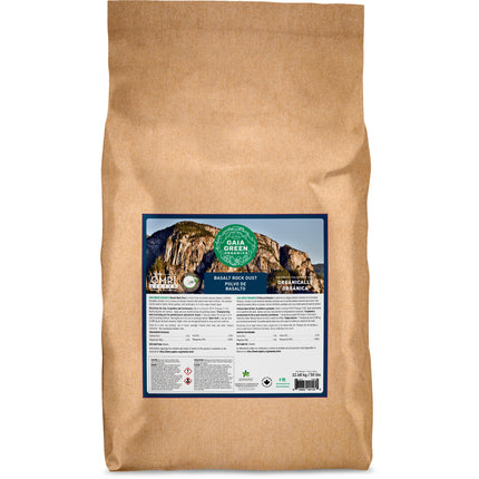 Gaia Green Basalt Rock Dust - 22.68 kg