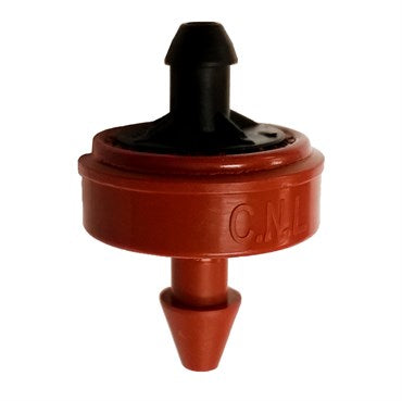 Netafim™ Woodpecker Pressure Compensating Junior Dripper - 0.5gph - Red - Nipple Outlet