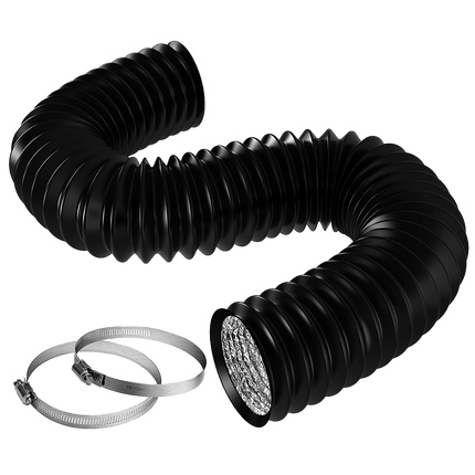 Vivosun black aluminum flex ducting