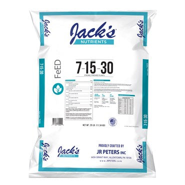 Jack's Nutrients Finish 25LB (Full Pallet - 80 Bags)