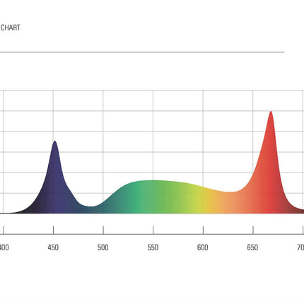 Fluence PhysioSpec Broad R4a spectrum chart