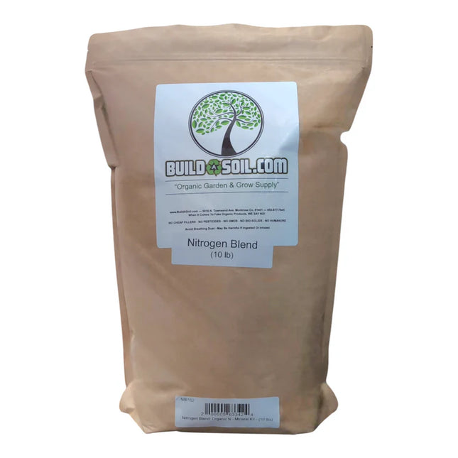 BuildASoil Nitrogen Blend: Organic N - 10LB