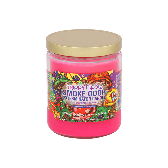 Smoke Odor Candle - Trippy Hippie