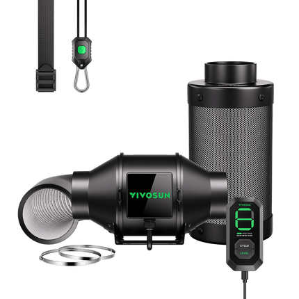 Vivosun AeroZesh G4 4-inch fan and carbon filter kit