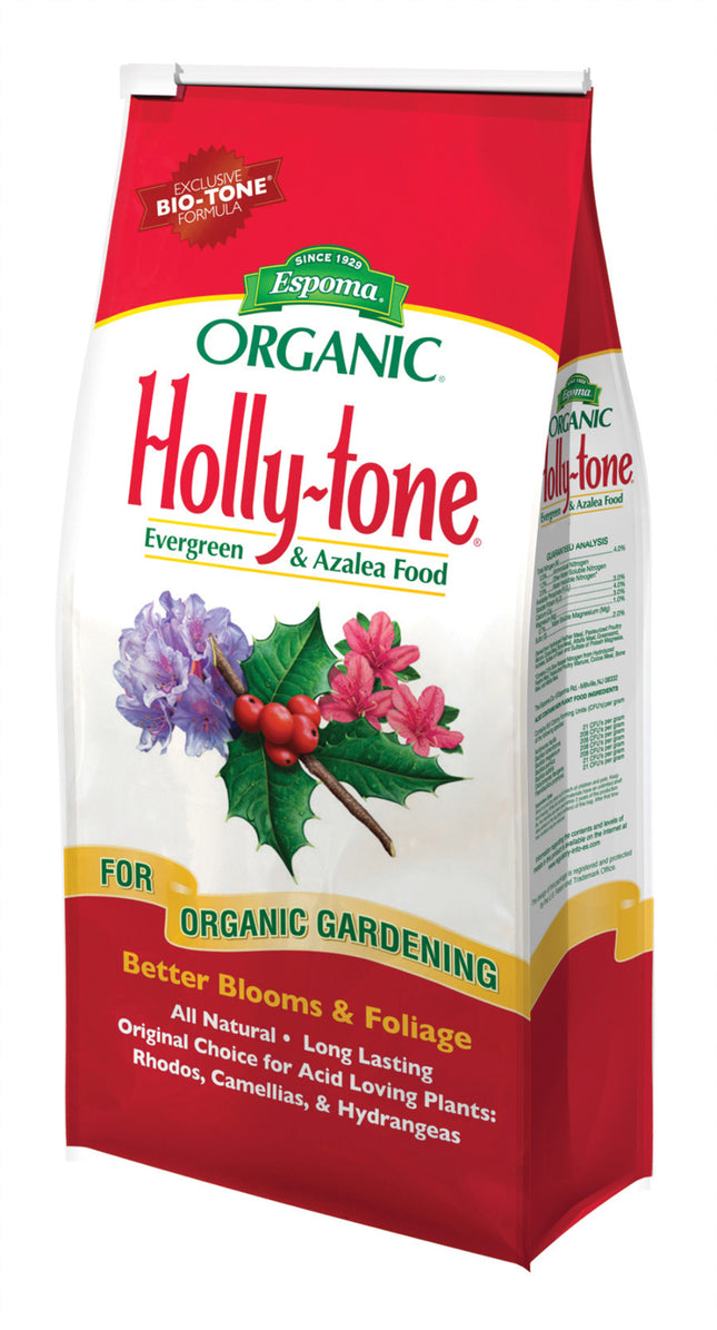 Espoma Organic Holly Tone EverGreen And Azalea Food 4-3-4 4Lb