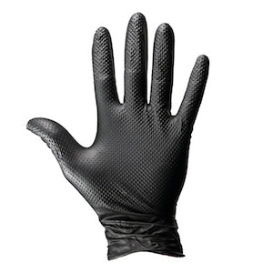 Dirt Defense 6mil Diamond Grip Nitrile Gloves - Medium