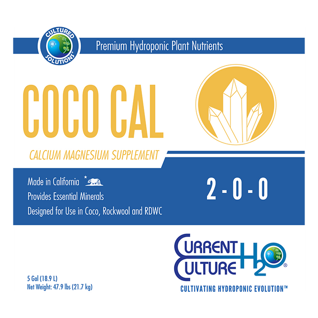 Cultured Solutions Coco Cal label