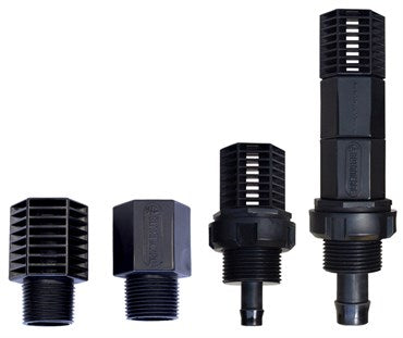 Botanicare® Ebb & Flow Fitting 6PC Kit - Includes 2 Extensions, 1/2in Barbed Fitting, 3/4in Fitting, and 2 Screens
