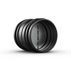 AC Infinity Backdraft Damper Ducting Insert -Black Galvanized Steel 8