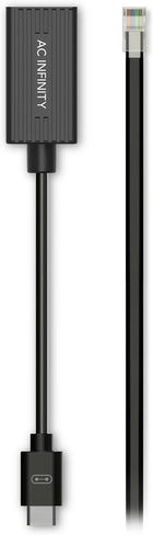 AC Infinity UIS Lighting Adapter Type-A, for RJ11/12 Connector Lights with PWM or 0-10V Dimmers