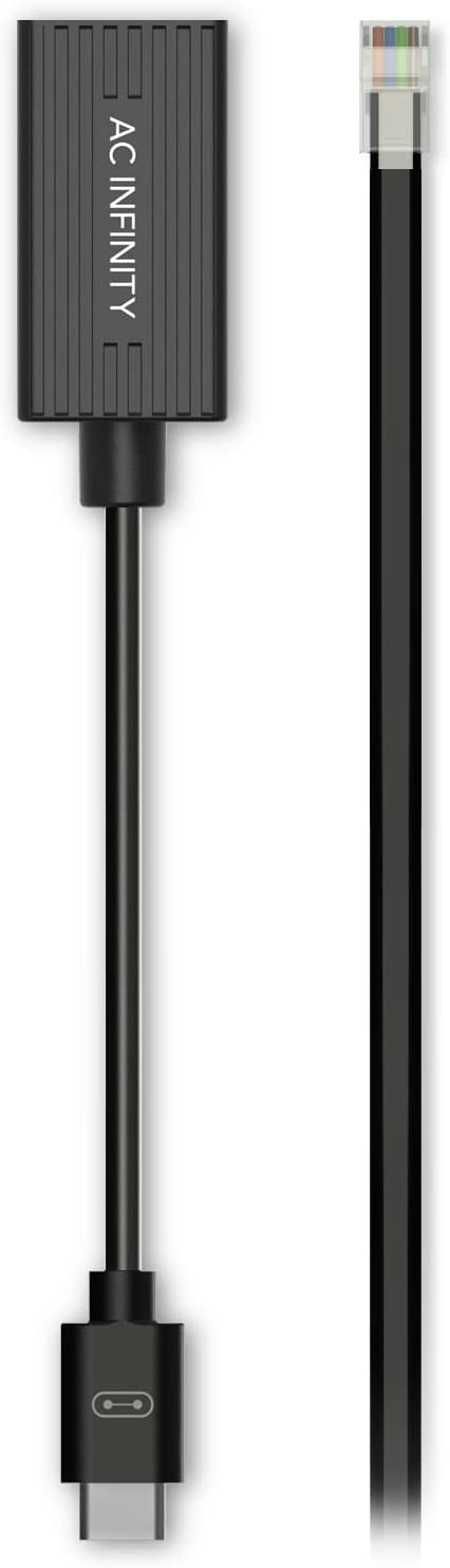 Ac infinity UIS Lighting Adapter Type-A, for RJ11/12 Connector Lights with PWM or 0-10V Dimmers