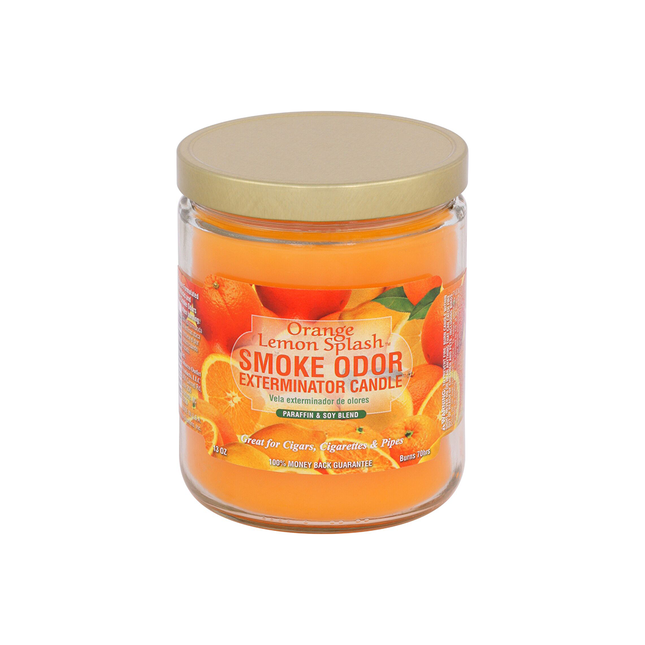 Smoke Odor Candle - Orange Lemon Splash