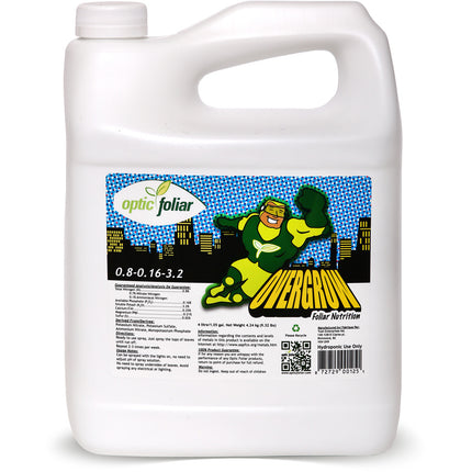 Optic Foliar OVERGROW, 1 Gal RTU