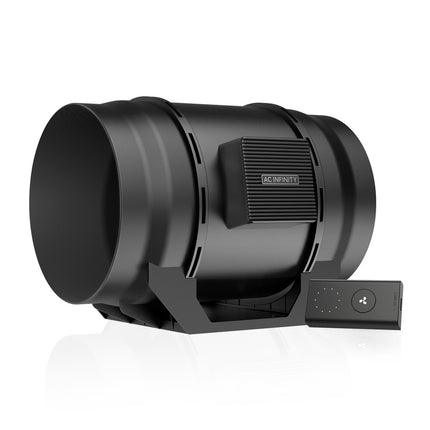 AC Infinity CLOUDLINE LITE A8 - QUIET INLINE FAN WITH SPEED CONTROLLER - 8"