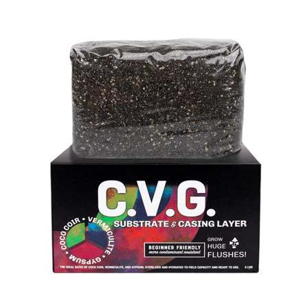 North Spore CVG (Coco Vermiculite Gypsum) Sterile Bulk Substrate - 5lb