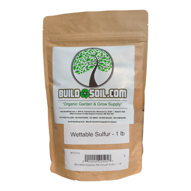 Build A Soil - Wettable Sulfur 1LB