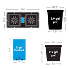 AutoPot easy2grow 6 System with 25 gal FlexiTank