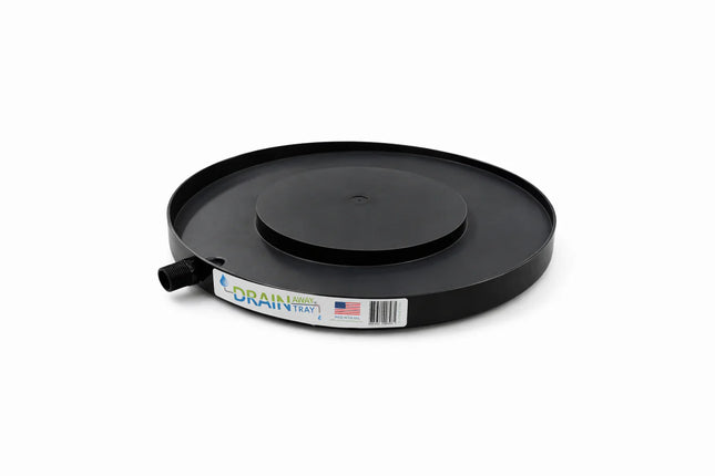 Black Drain Away Tray - 15.5"