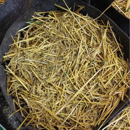 Build A Soil Certified Organic Straw Mulch - 1 cu ft
