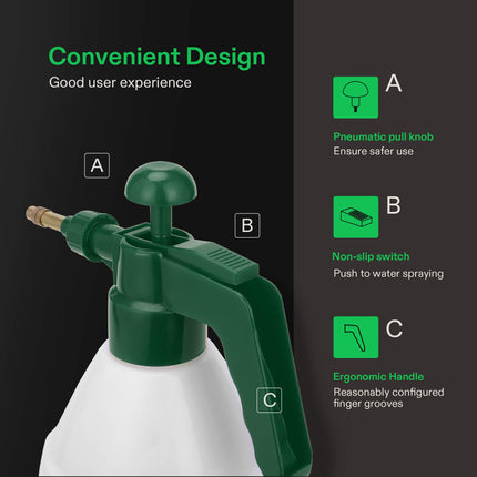 Vivosun handheld sprayer pressure release valve