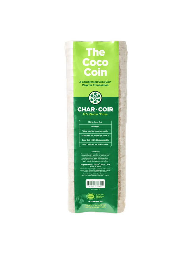 Char Coir Coco Coin Propagation Plug - Pack of 78pcs