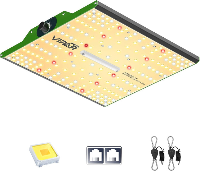 ViparSpectra P1000 100W LED Grow Light with Daisy Chain Function