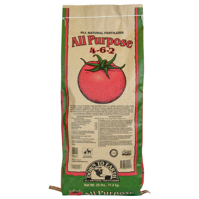 Down To Earth All Purpose Mix - 25LB