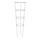 Panacea® Tomato Cage - Galvanized - 14in Diam x 42in H - Four Ring - Three Legs