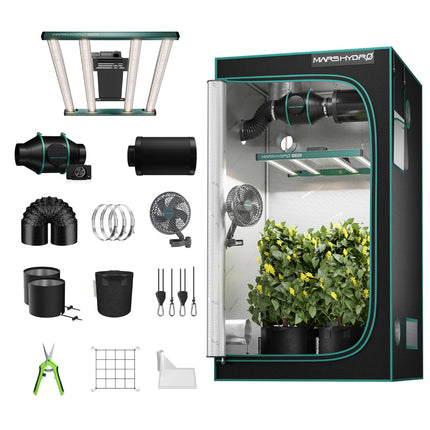 Mars Hydro FC-3000 3.3' x 3.3' grow tent kit