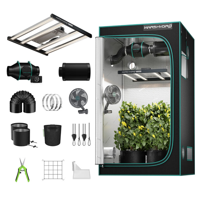 Mars Hydro FC-E3000 3.3' x 3.3' grow tent kit