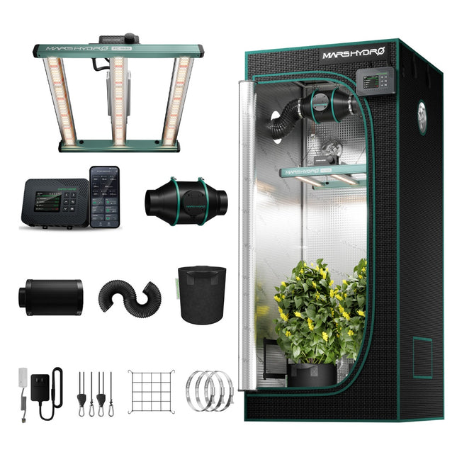 Mars Hydro FC-1500 Essential Smart grow tent kit