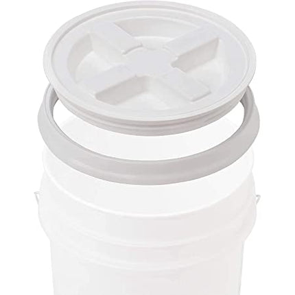 Gamma Seal Bucket Lids - White