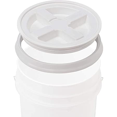Gamma Seal Bucket Lids - White