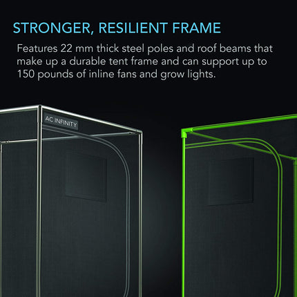 AC Infinity CLOUDLAB 733 Advance Grow Tent 3x3 (36" x 36" x 72")