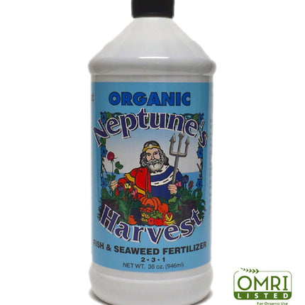Neptunes Harvest Fish & Seaweed Fertilizer (Blue) - 1 QT