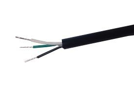 Fluence AC Extension Cable - 15ft - Pigtail (No Plug) to M19 Push-Lock Connector