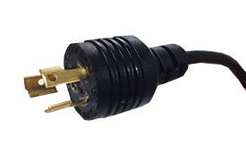 Fluence AC Extension Cable - 6ft - NEMA L7-15P Plug to M19 Push-Lock Connector