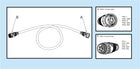 Fluence PYTHN Jumper Cable - 39in - M25 5-Pin
