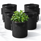 Mars Hydro 5 gallon fabric grow bags, 5-pack