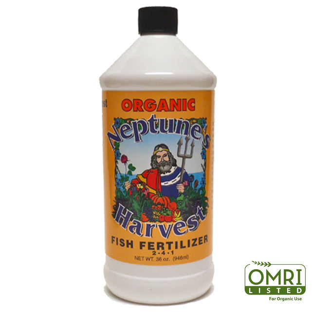 Neptunes Harvest Fish Fertilizer (Orange) - 1 QT