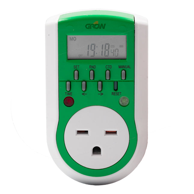 Grow1 240V Single Outlet Digital Timer