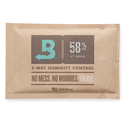Boveda 2-Way Humidity Control Pack 58% 67g Individually Wrapped (100pcs/Case)