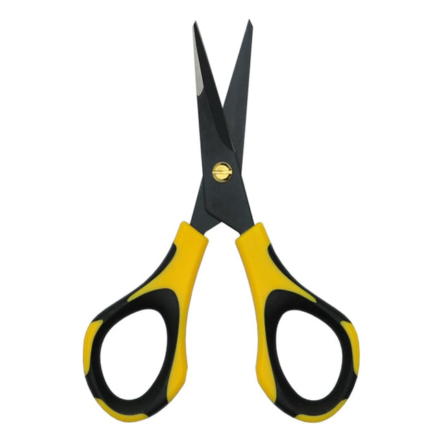 Piranha Pruner Bonsai Scissors - Fluorine Coated - Yellow & Black Handle -4PK