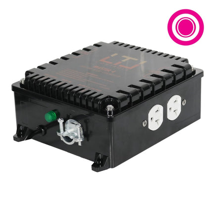 LTL Controls MASTER 4 Lighting Relay Controller w/o Timer (120V & 240V Universal Plug)