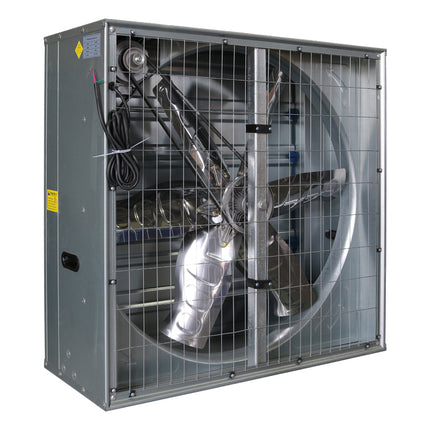 Grow1 Greenhouse Belt Driven Fan w/ Shutter 40in