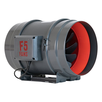 F5 Fans Turbo EC Inline Fan 8in