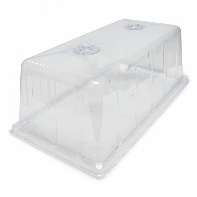 Grow1 8” Humidity Propagation Dome w/ Vents (10" x 20" x 8.25")