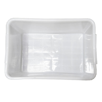 Bud Sorter white plastic bin